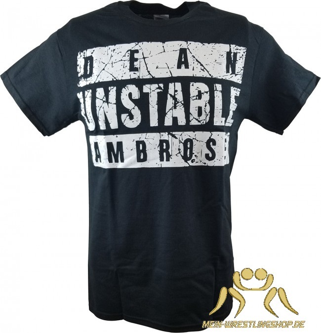 Dean Ambrose "Unstable Ambrose" Authentic T-Shirt