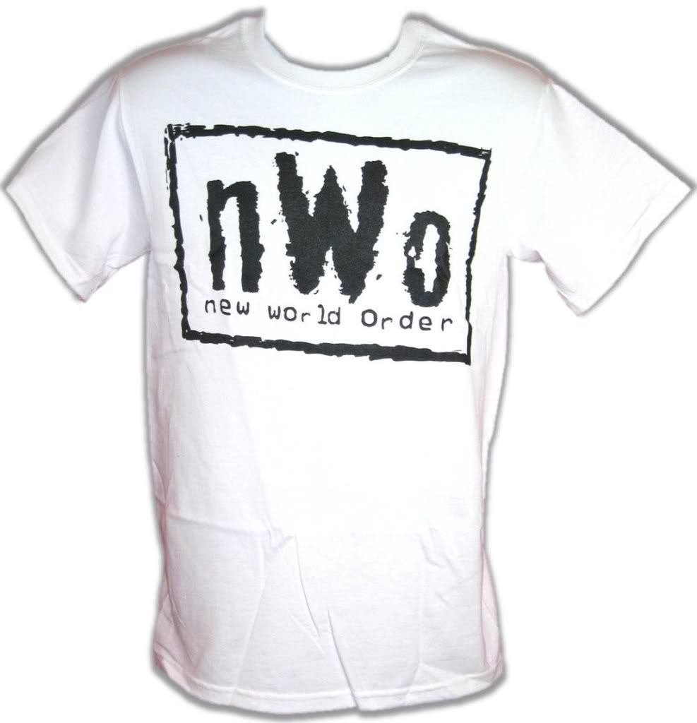 NWO White Retro T-Shirt