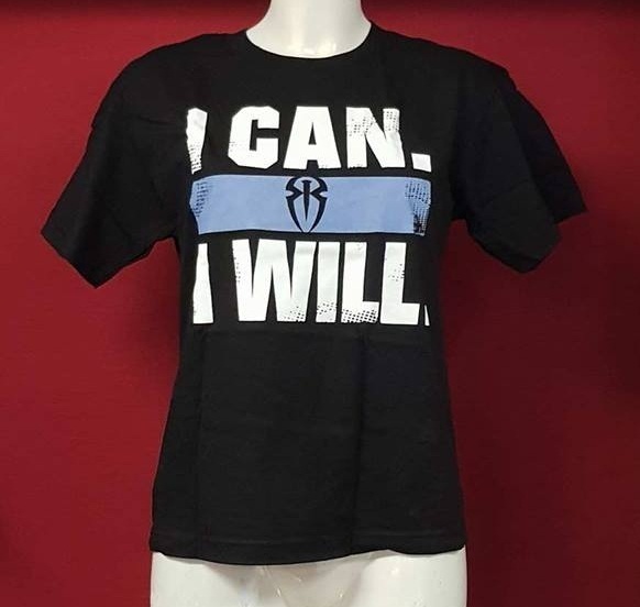 Roman Reigns I Can I Will Kinder Authentic T-Shirt