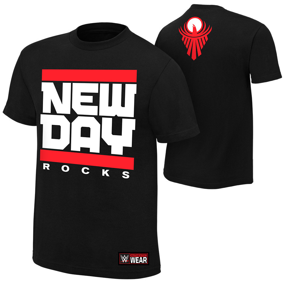 The New Day "New Day Rocks" Authentic T-Shirt