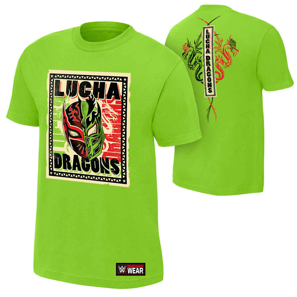Lucha Dragons "Lucha! Lucha!" Authentic T-Shirt