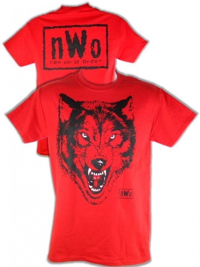 nWo Red Wolfpack Retro t-Shirt