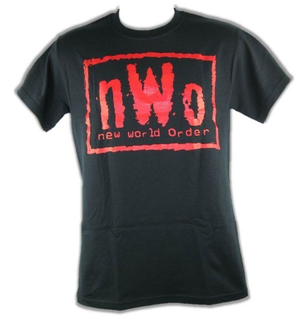 NWO Red Logo New World Order T-shirt