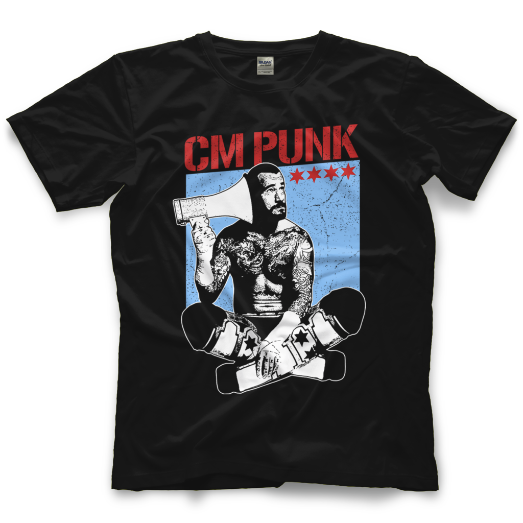 CM Punk Megaphone T-Shirt
