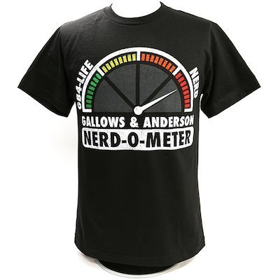 Gallows & Anderson "Nerd-O-Meter" Authentic T-Shirt