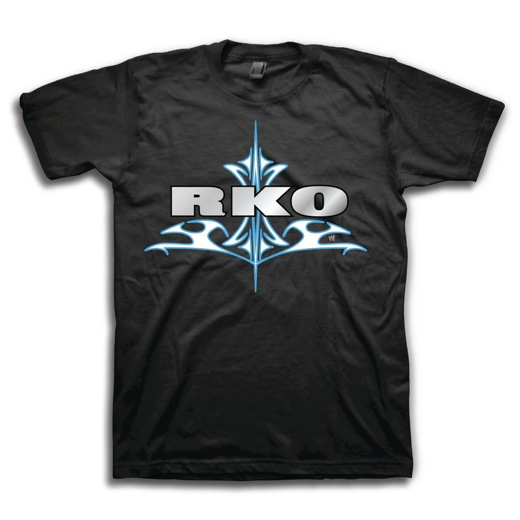 WWE RANDY ORTON RKO DESTINY  MENS BLACK T-SHIRT