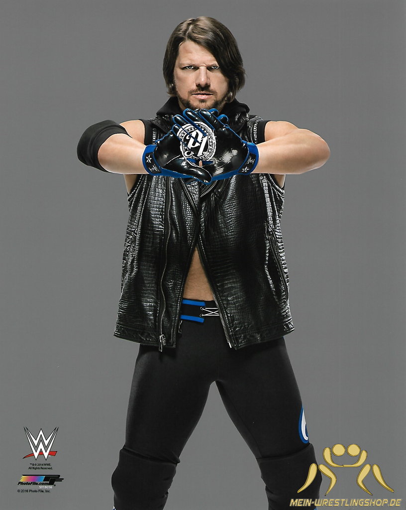 WWE Aj Styles Promofoto