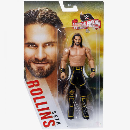 Seth Rollins WWE Mattel BASIC SERIE WrestleMania 36