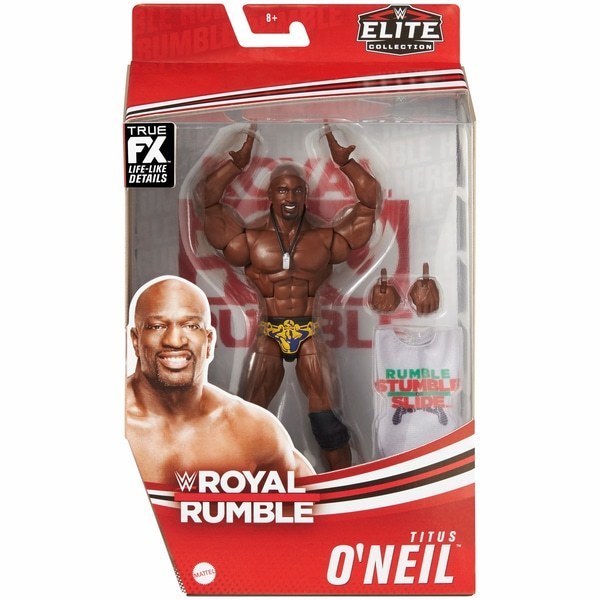 WWE Mattel Elite Royal Rumble Serie 2021 Titus O Neil
