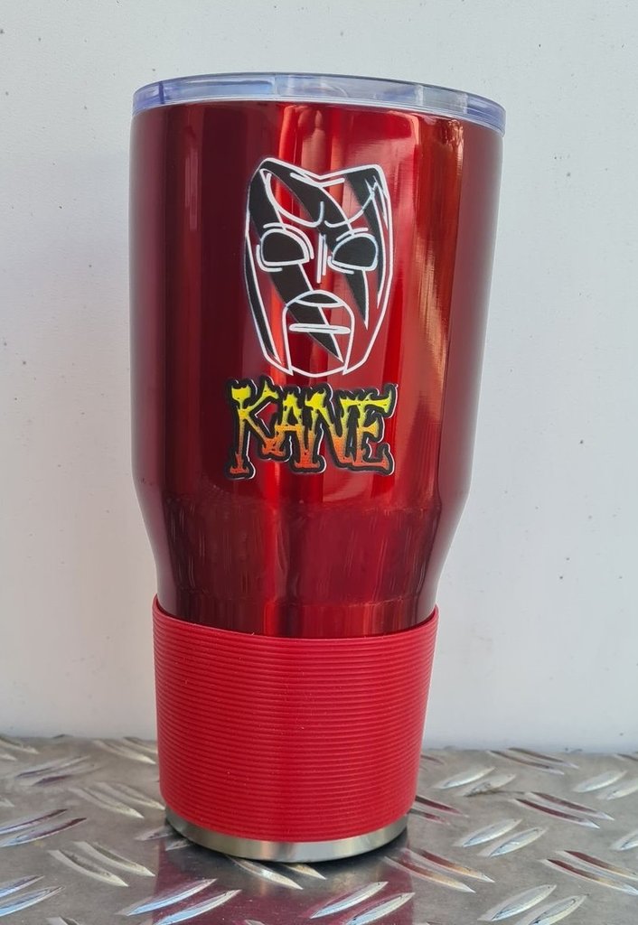 WWE Kane Big Red Monster 30oz Stainless Steel Tumbler