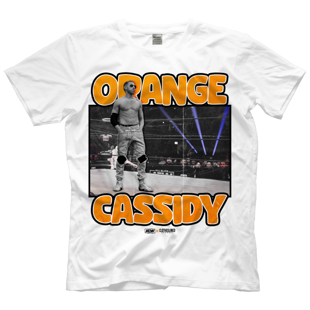 AEW Orange Cassidy "Legacy" - AEW x Clotheslined Apparel T-Shirt