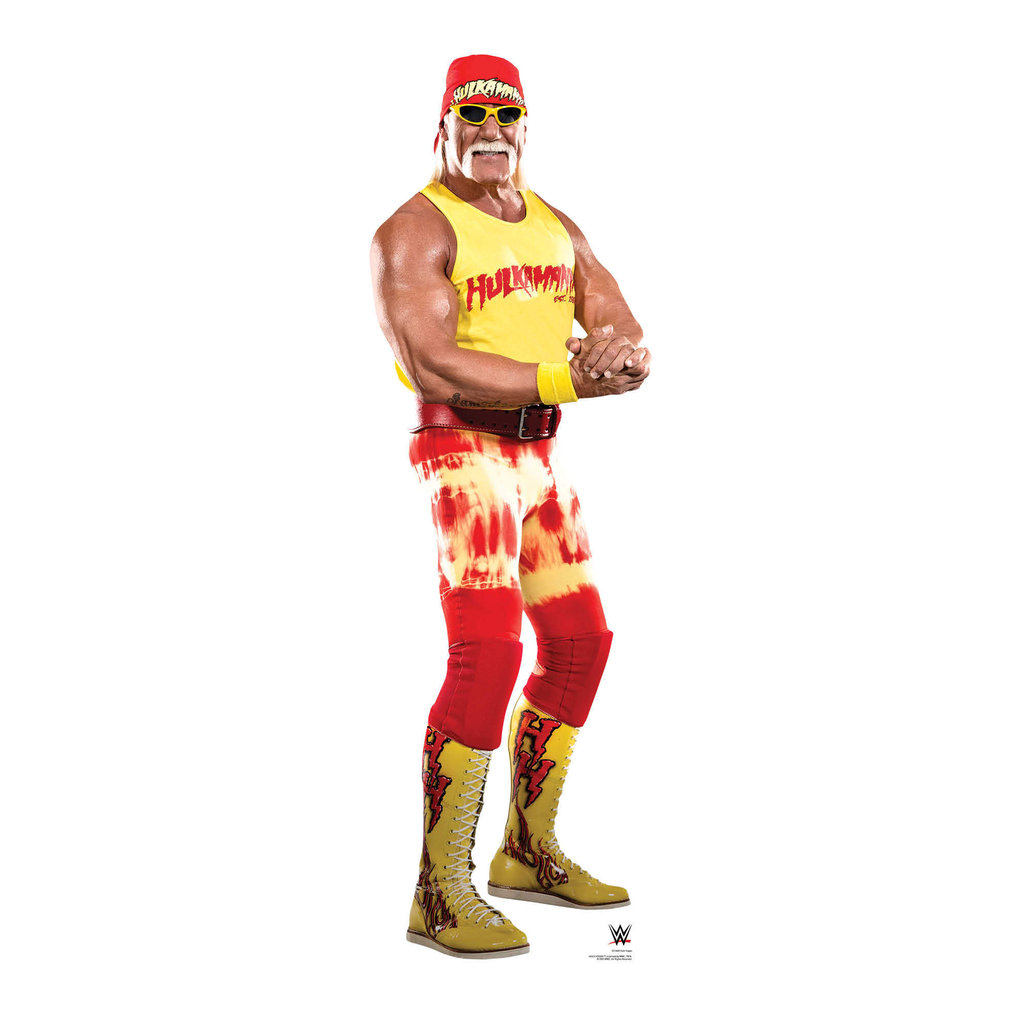 WWE Hulk Hogan Pappaufsteller
