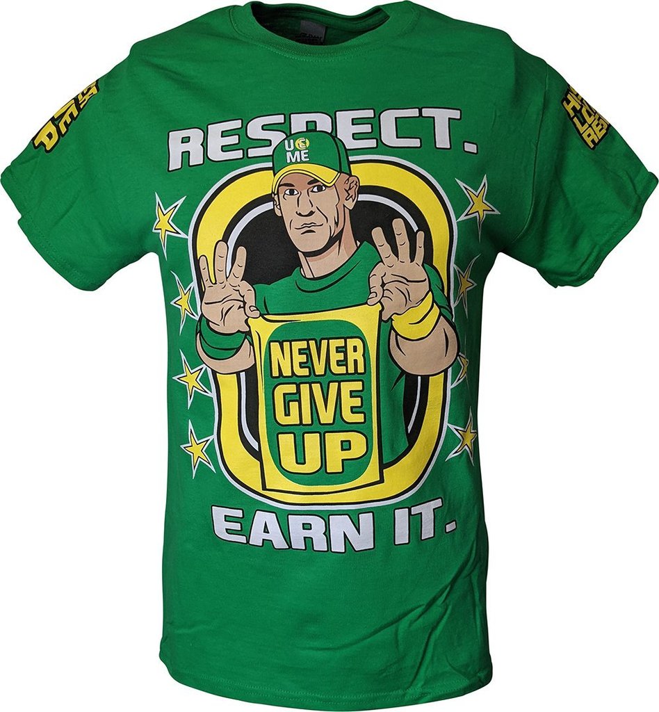 WWE John Cena "Earn The Day" Authentic T-Shirt