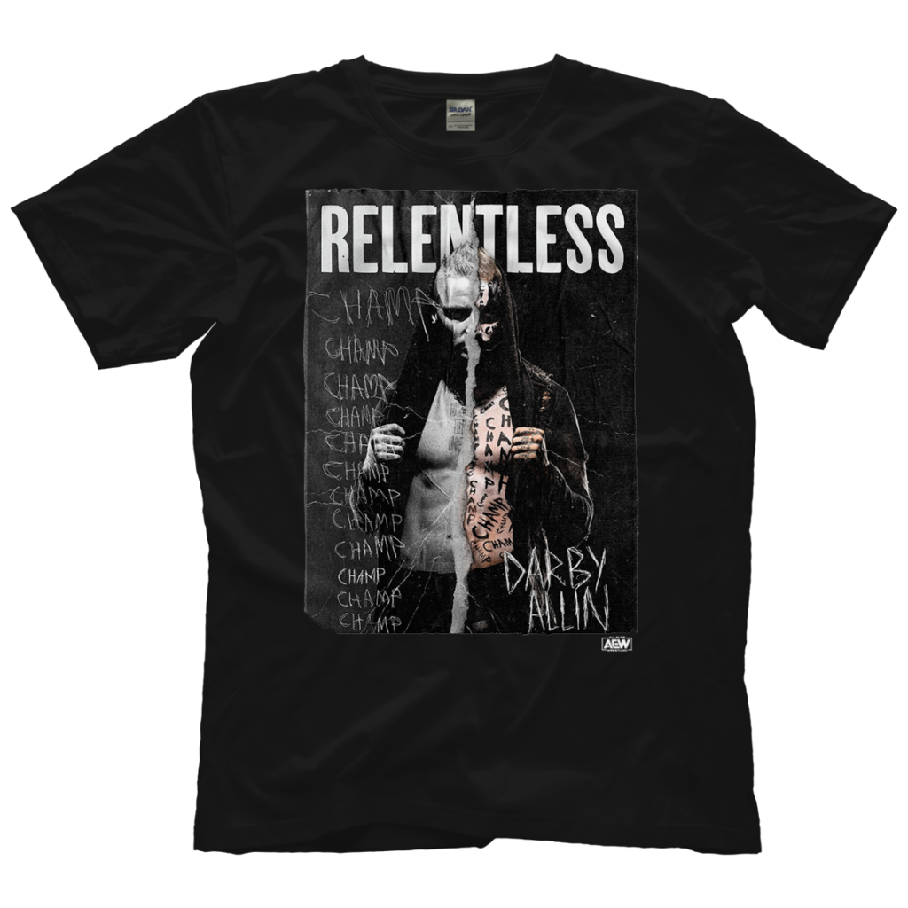 AEW Darby Allin - Relentless Champ T-Shirt