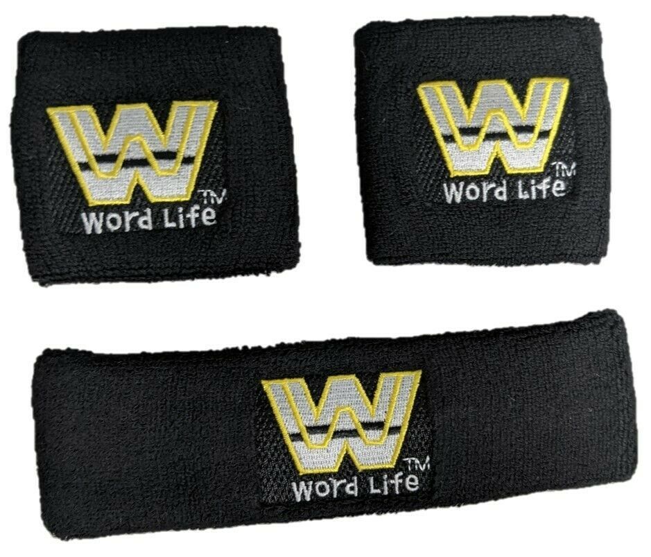 WWE John Cena Word Life Sweatband Set