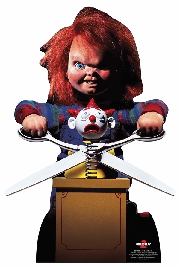 Chucky Mini-Pappaufsteller