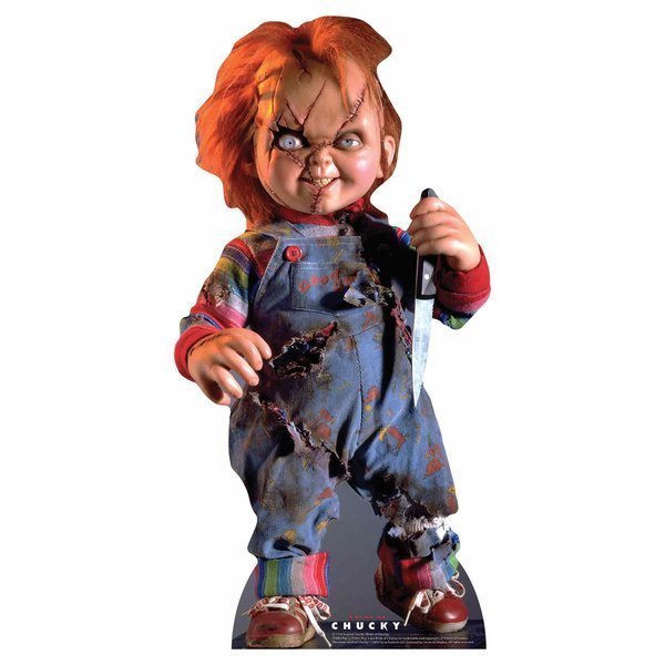 Chucky Mini-Pappaufsteller Scarred Chucky