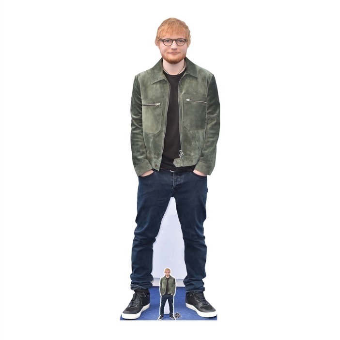 Ed Sheeran Green Jacket Pappaufsteller