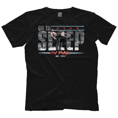 AEW CM Punk - Go To Sleep T-Shirt