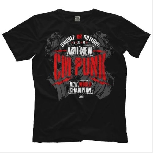 AEW CM Punk - AND NEW T-Shirt