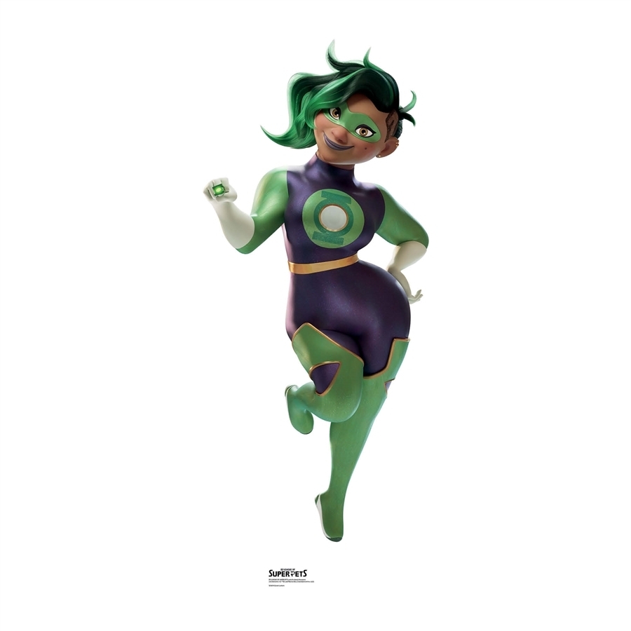 Green Lantern DC League of Super Pets Pappaufsteller