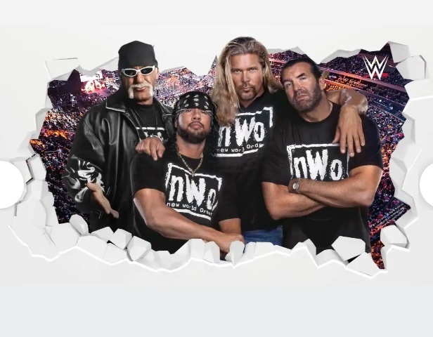 WWE - NWO  Broken Wall Sticker