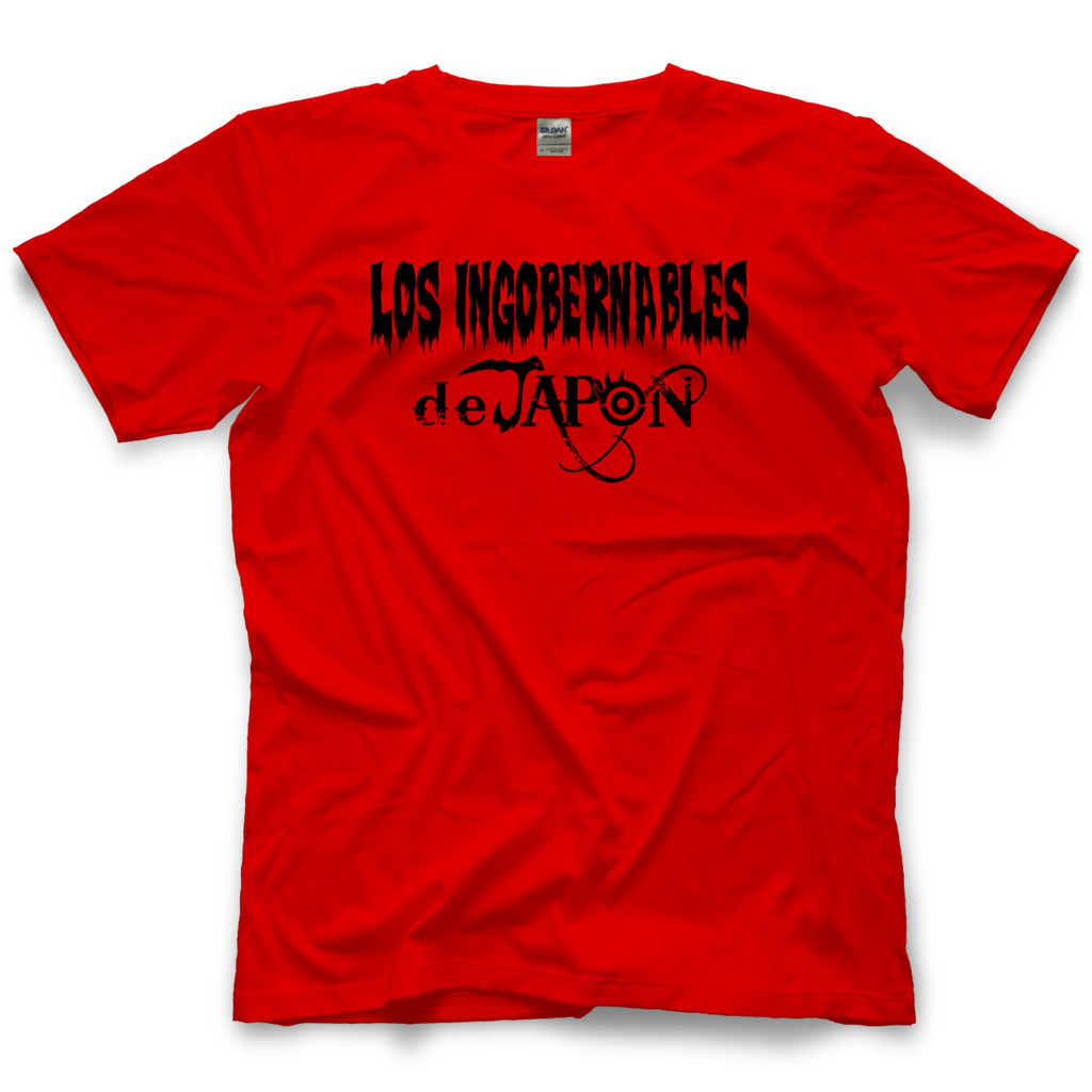Los Ingobernables De Japon Red T-Shirt