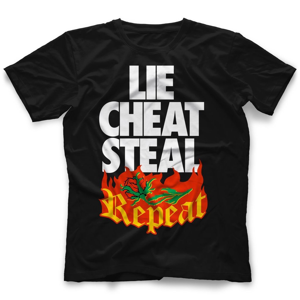 Eddie Guerrero Lie Cheat Steal Repeat T-Shirt
