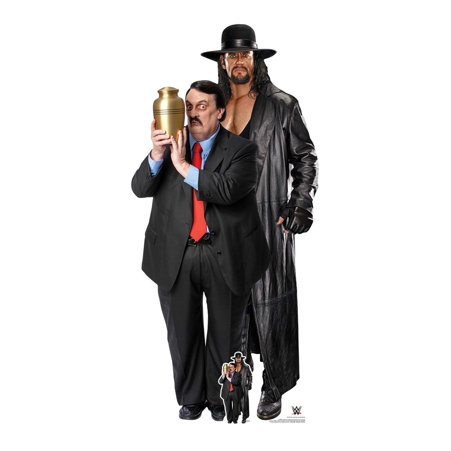 WWE The Undertaker and Paul Bearer Pappaufsteller