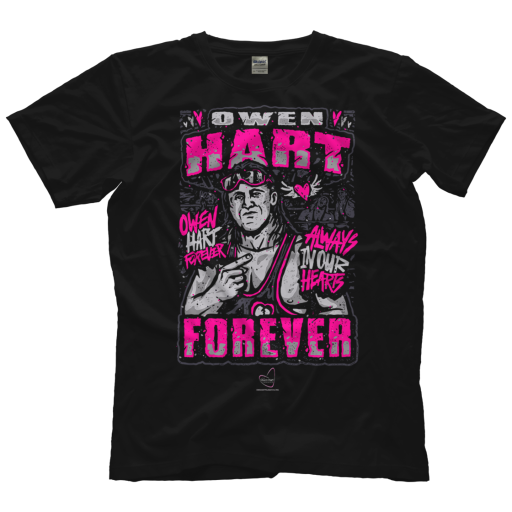AEW Owen Hart - Forever T-Shirt