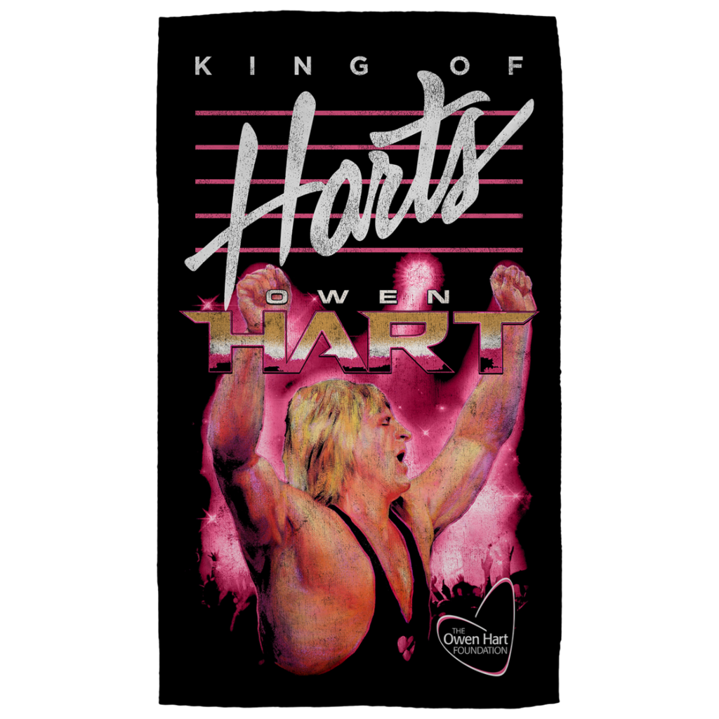 AEW Owen Hart - King of Hearts Sublimated Flag - 60" x 35 Flagge