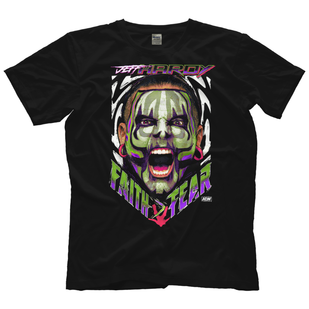 AEW Jeff Hardy - Faith Over Fear T-Shirt