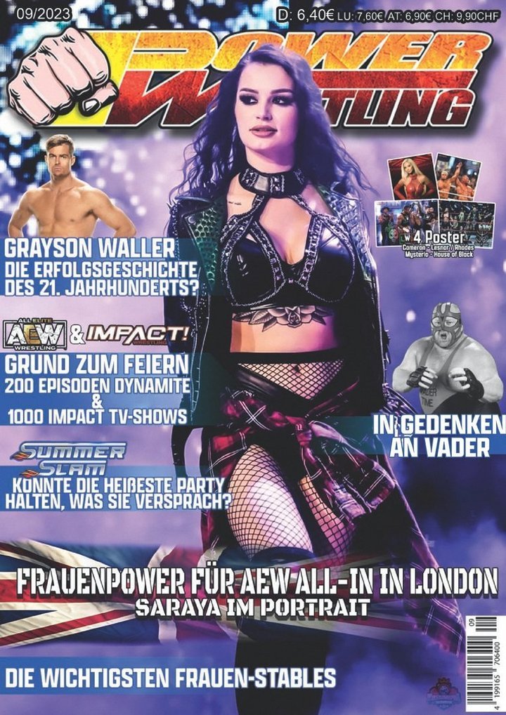Power-Wrestling 9/23 Frauenpower für All In in London